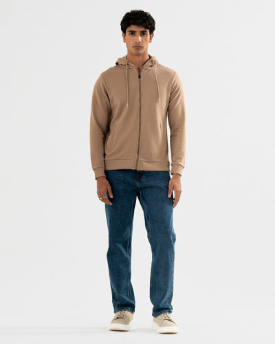 Men Zip-Up Upper
