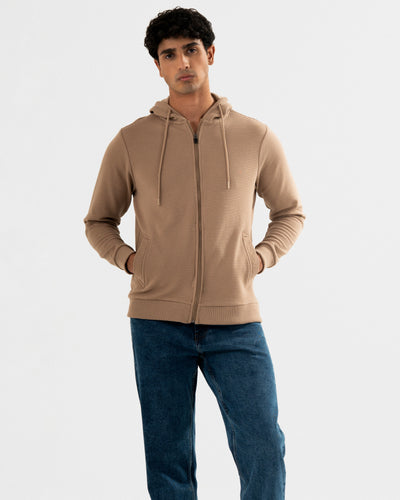 Men Zip-Up Upper