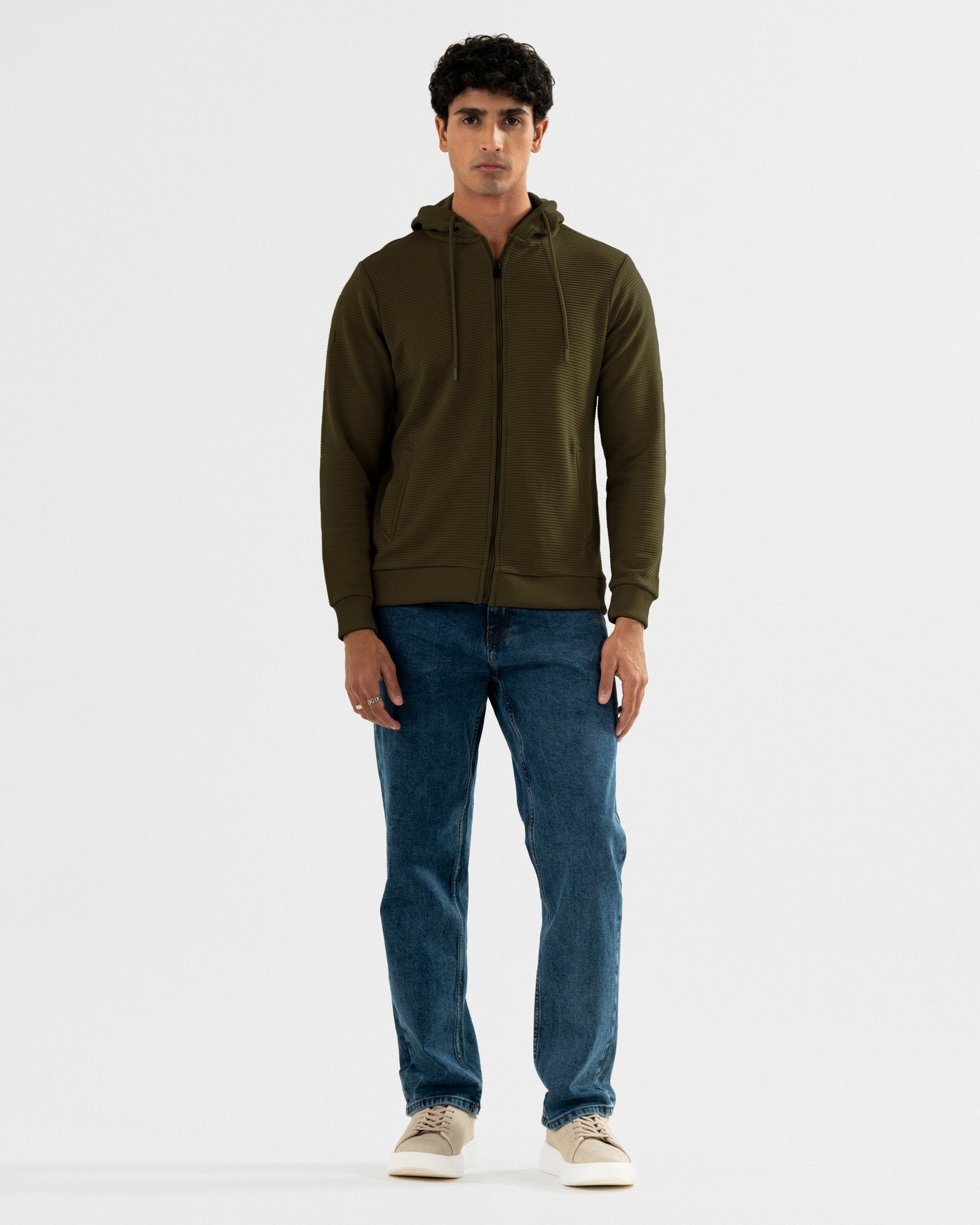 Men Zip-Up Upper