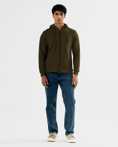 Men Zip-Up Upper