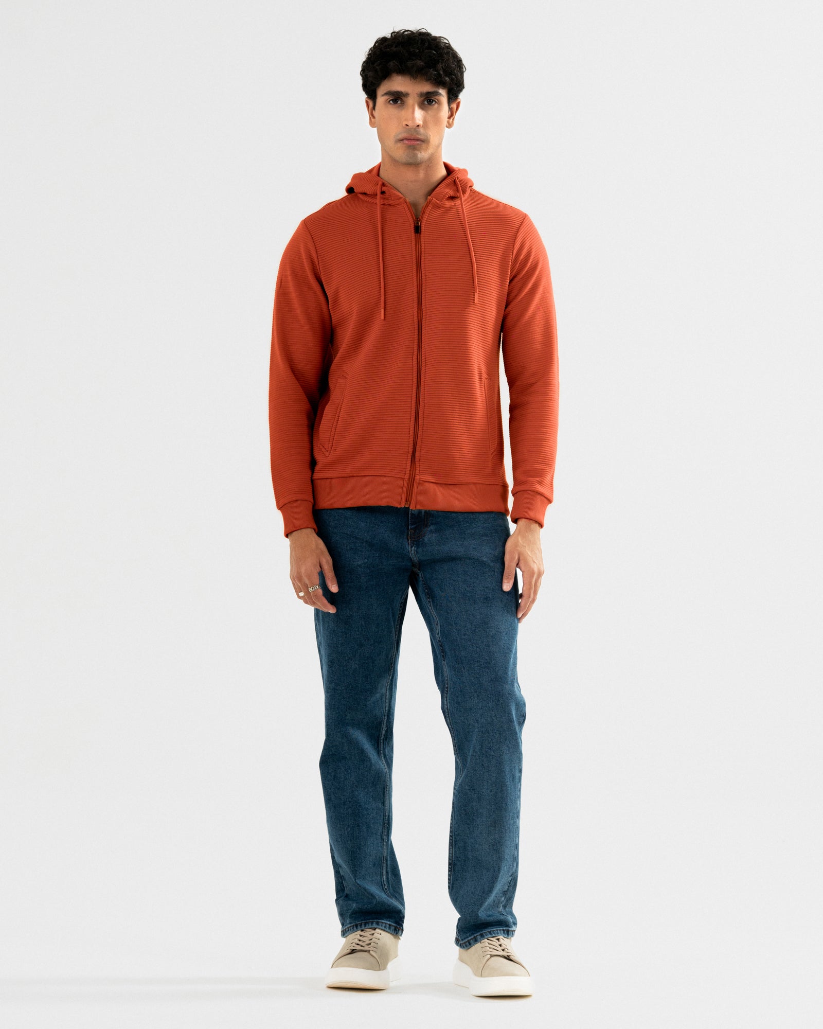 Men Zip-Up Upper