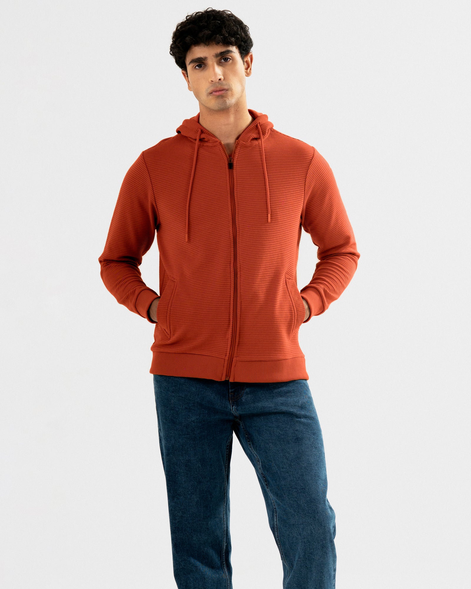 Men Zip-Up Upper