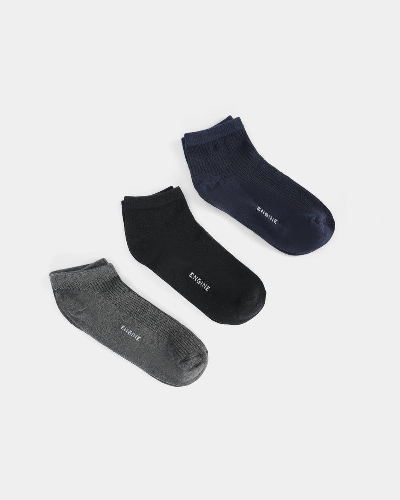 Men Crew Cut Socks - Engine - Buy Now