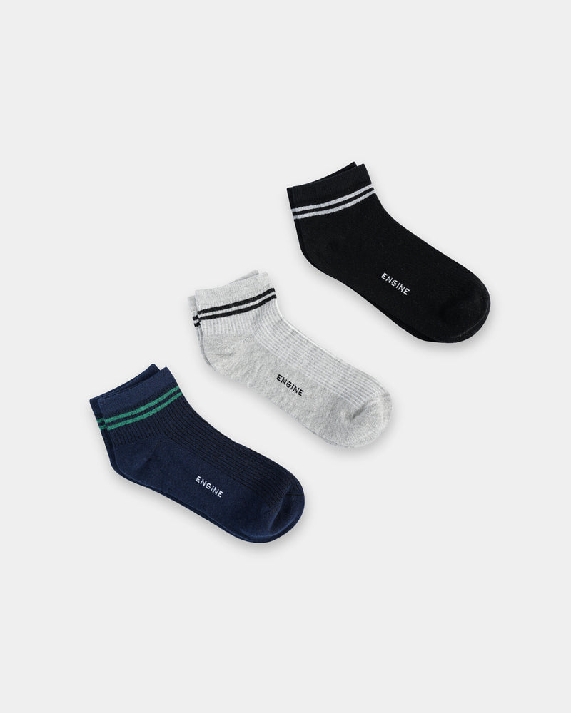 Men Crew Cut Socks - Engine - Buy Now