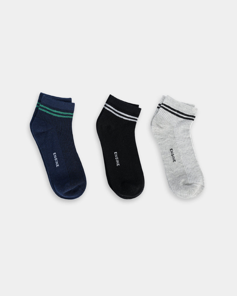 Men Crew Cut Socks - Engine - Buy Now
