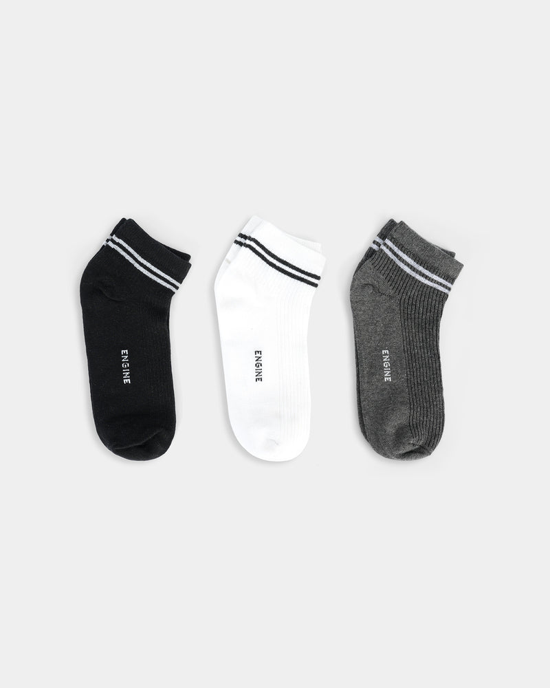 Men Crew Cut Socks - Engine - Buy Now