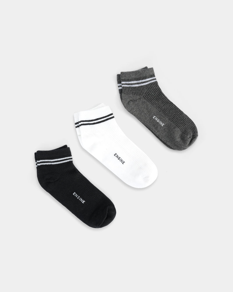 Men Crew Cut Socks - Engine - Buy Now