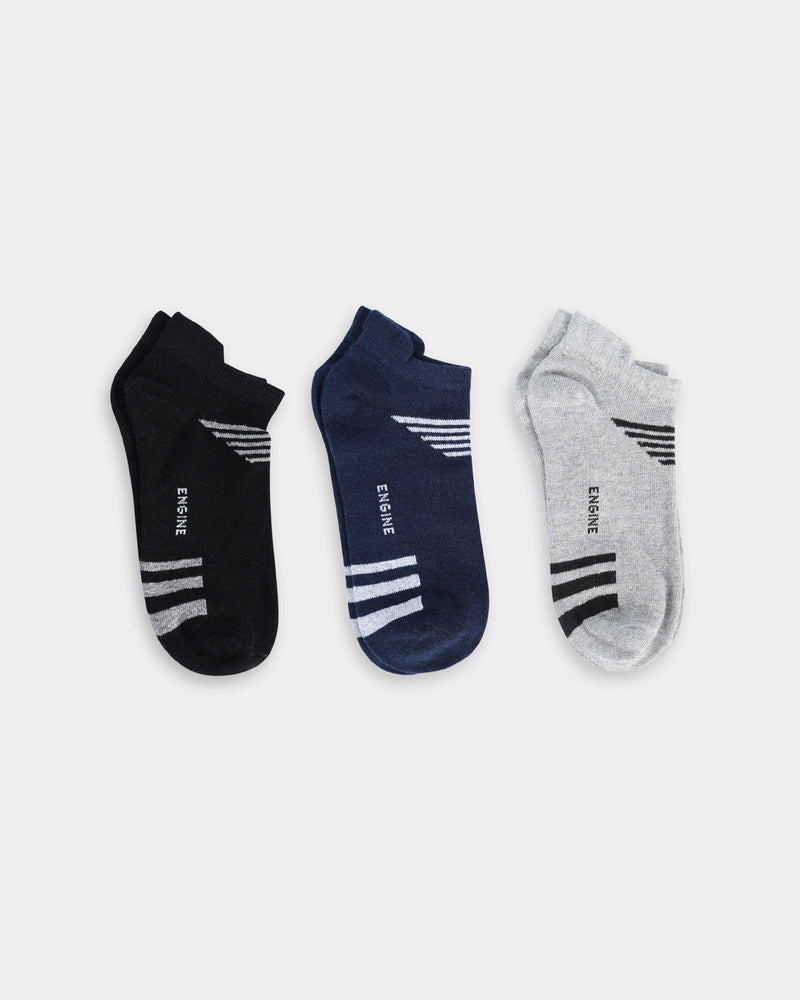 Men Crew Cut Socks - Engine - Buy Now