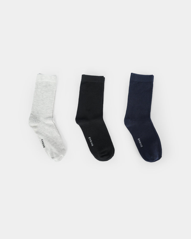 Men Crew Cut Socks - Engine - Buy Now