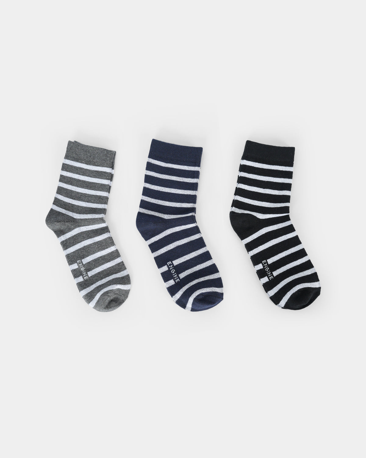 Men Crew Cut Socks - Engine - Buy Now