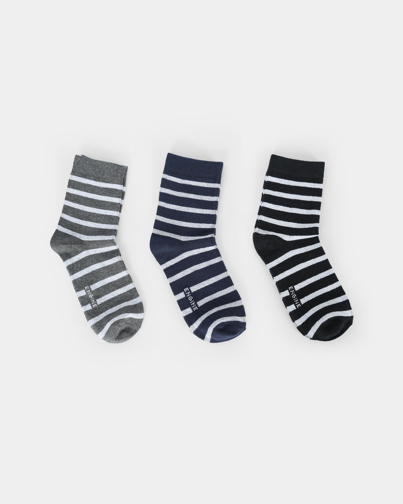 Men Crew Cut Socks - Engine - Buy Now