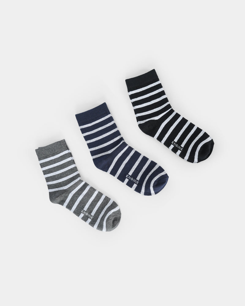 Men Crew Cut Socks - Engine - Buy Now