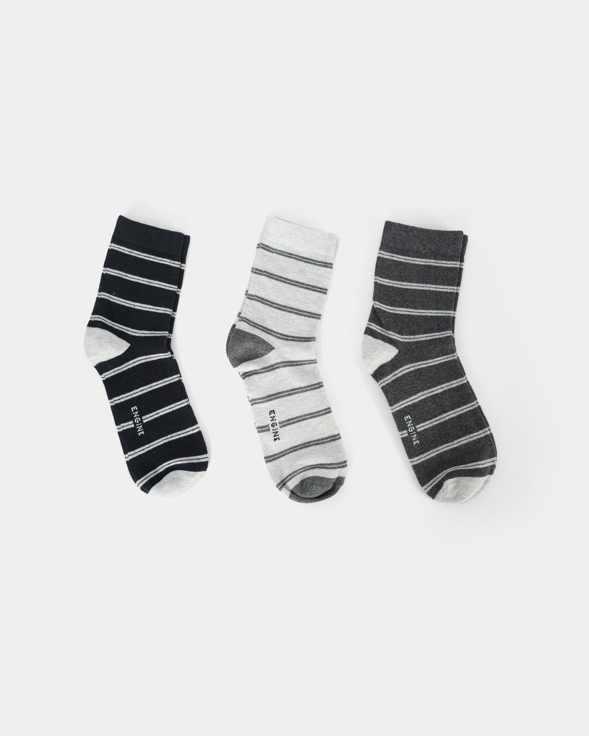 Men Crew Cut Socks - Engine - Buy Now