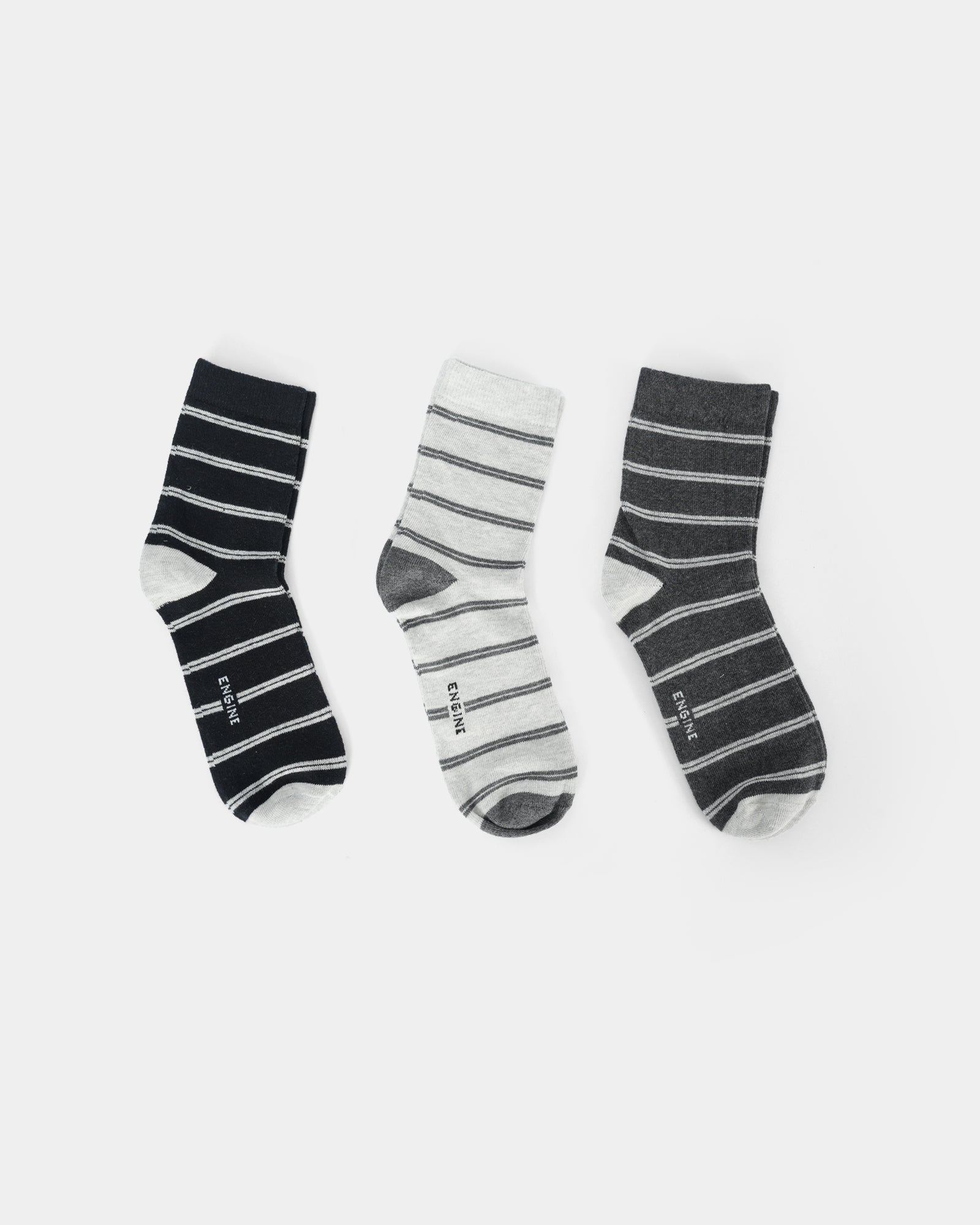 Men Crew Cut Socks - Engine - Buy Now