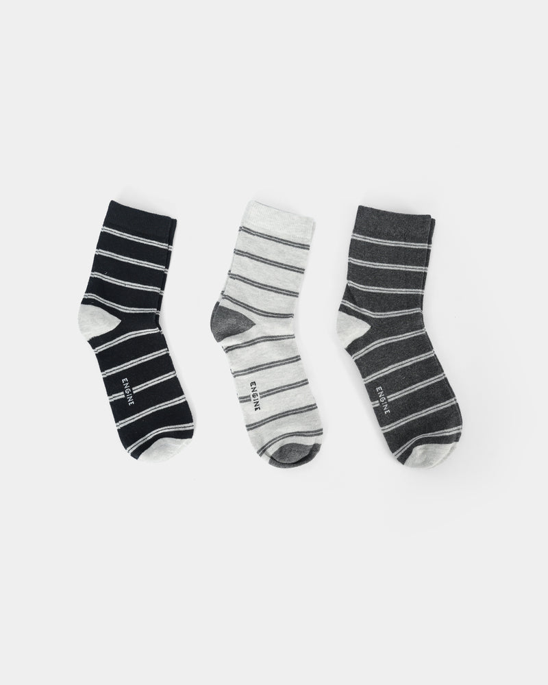 Men Crew Cut Socks - Engine - Buy Now