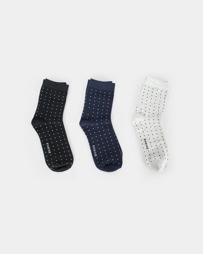 Men Crew Cut Socks - Engine - Buy Now