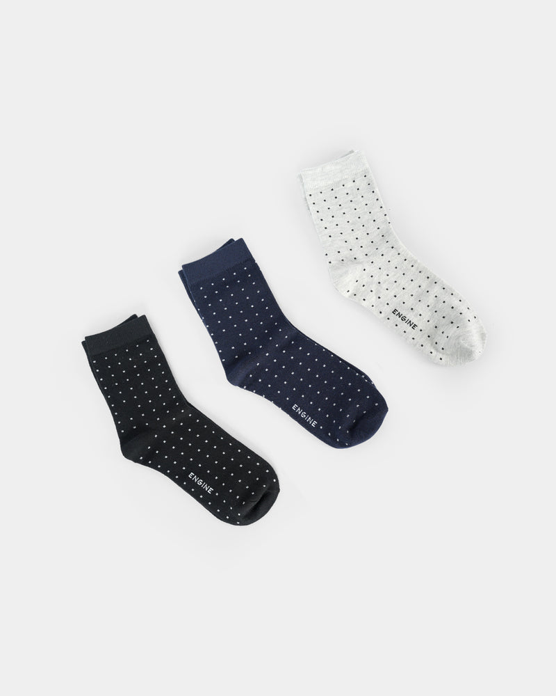 Men Crew Cut Socks - Engine - Buy Now