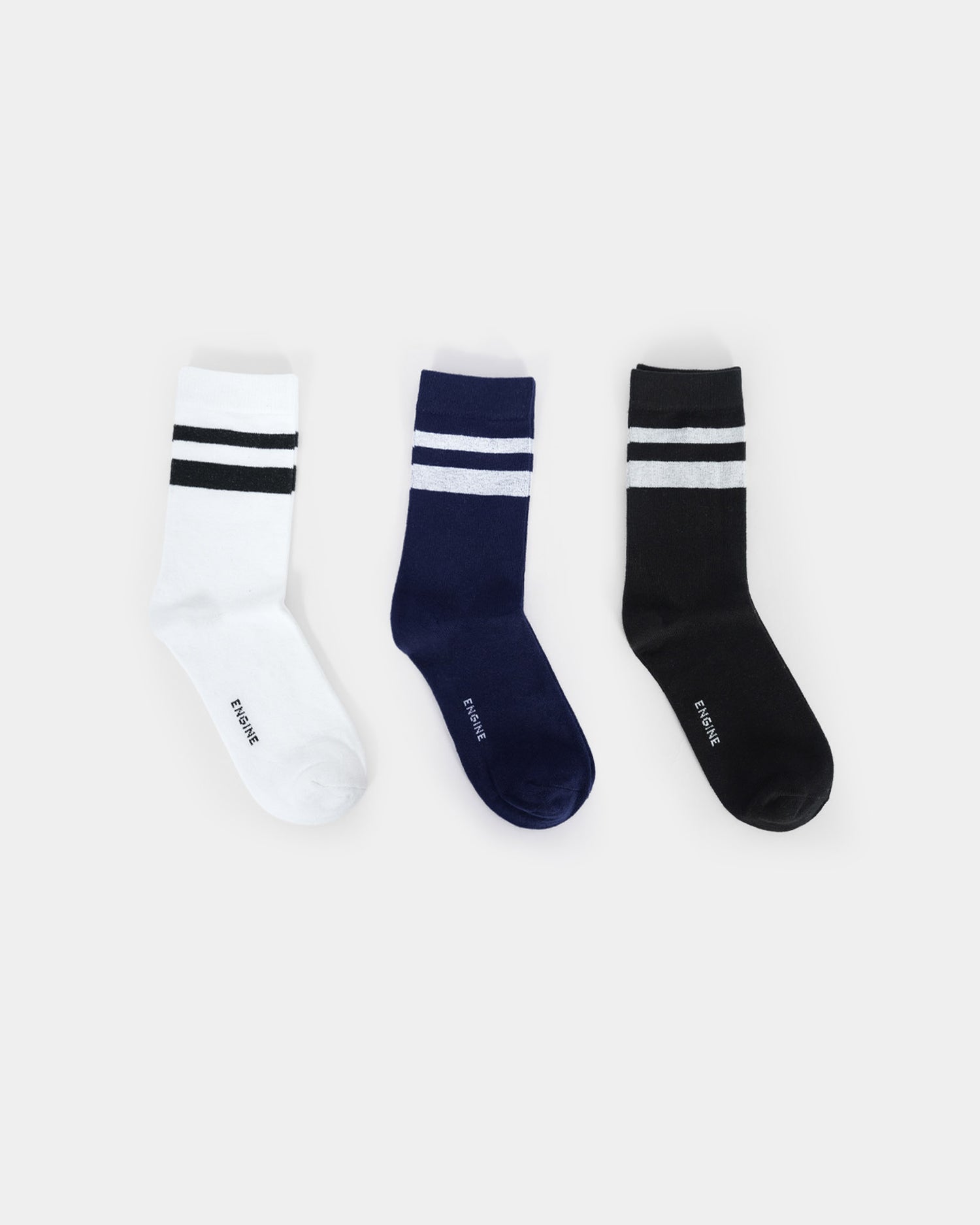 Men Crew Cut Socks - Engine - Buy Now