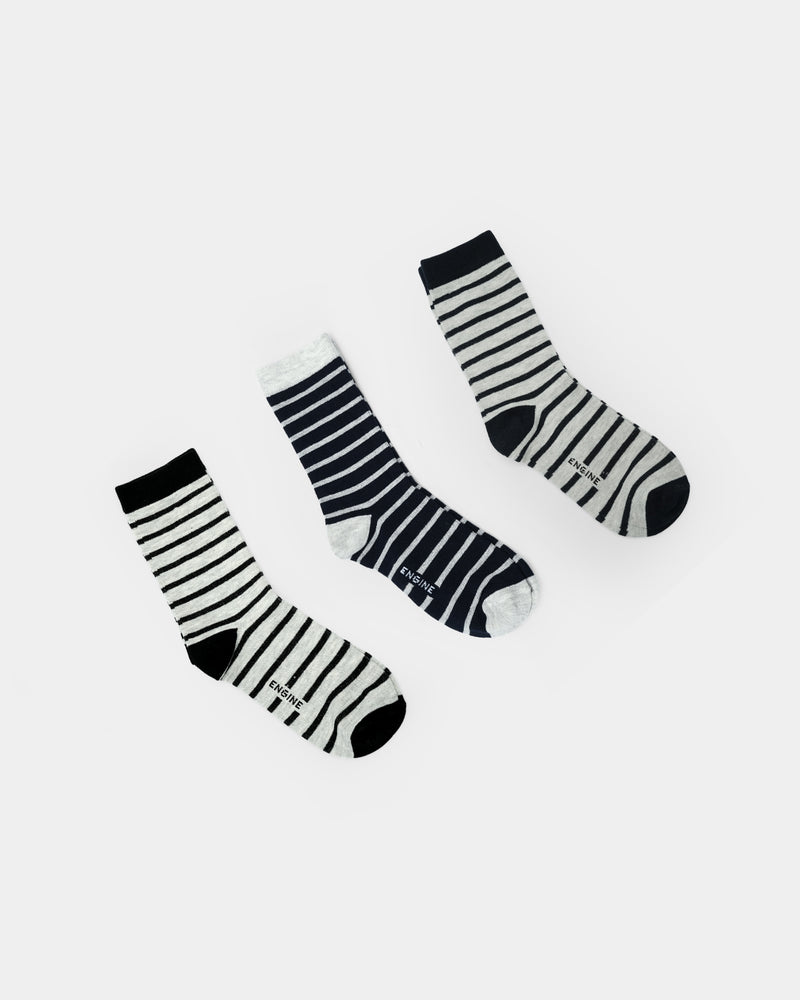 Men Crew Cut Socks