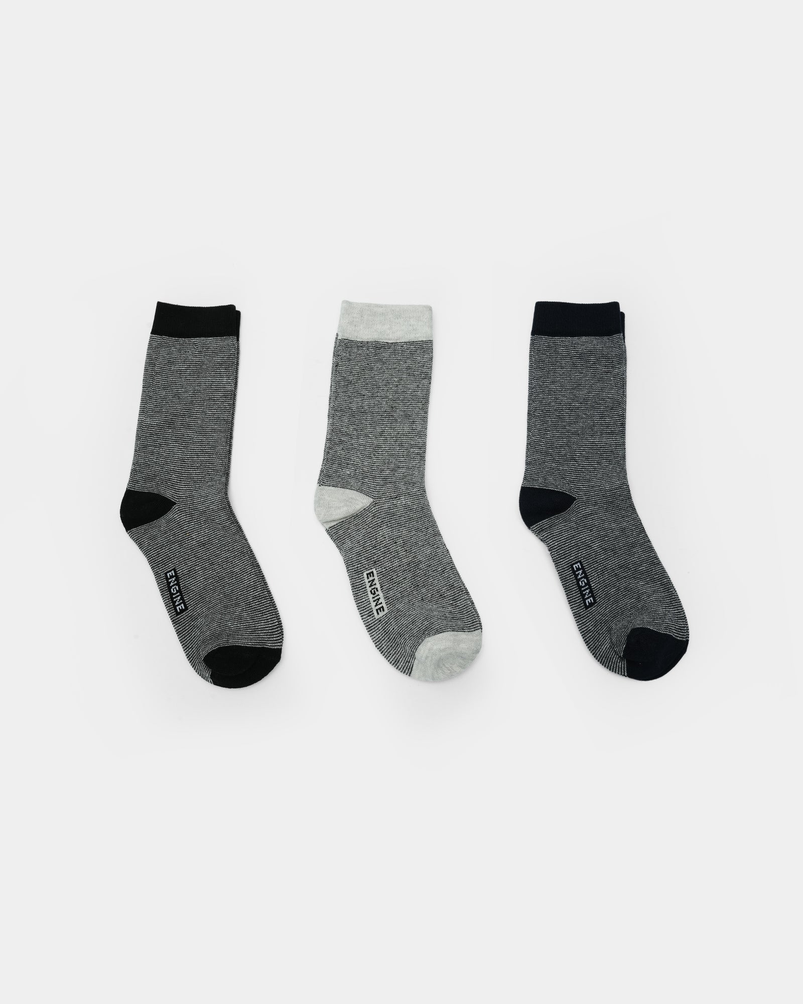 Men Crew Cut Socks - Engine - Buy Now