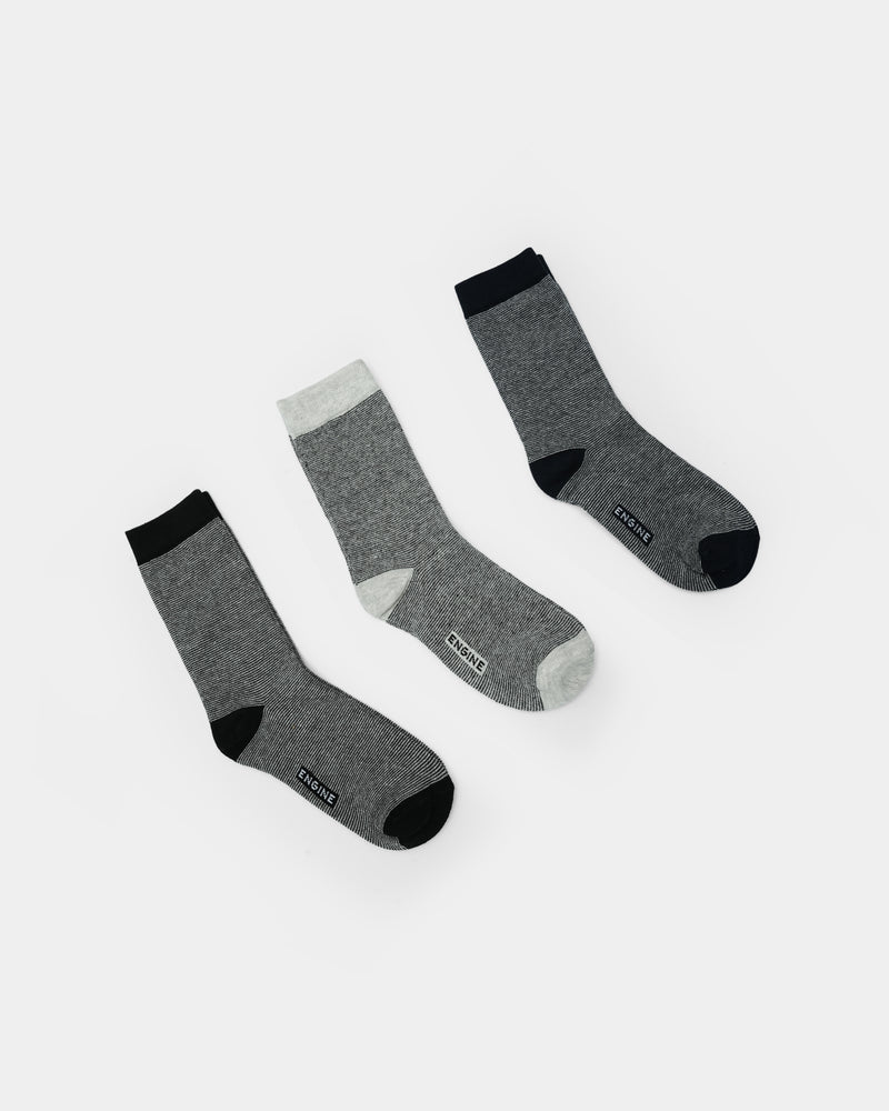 Men Crew Cut Socks