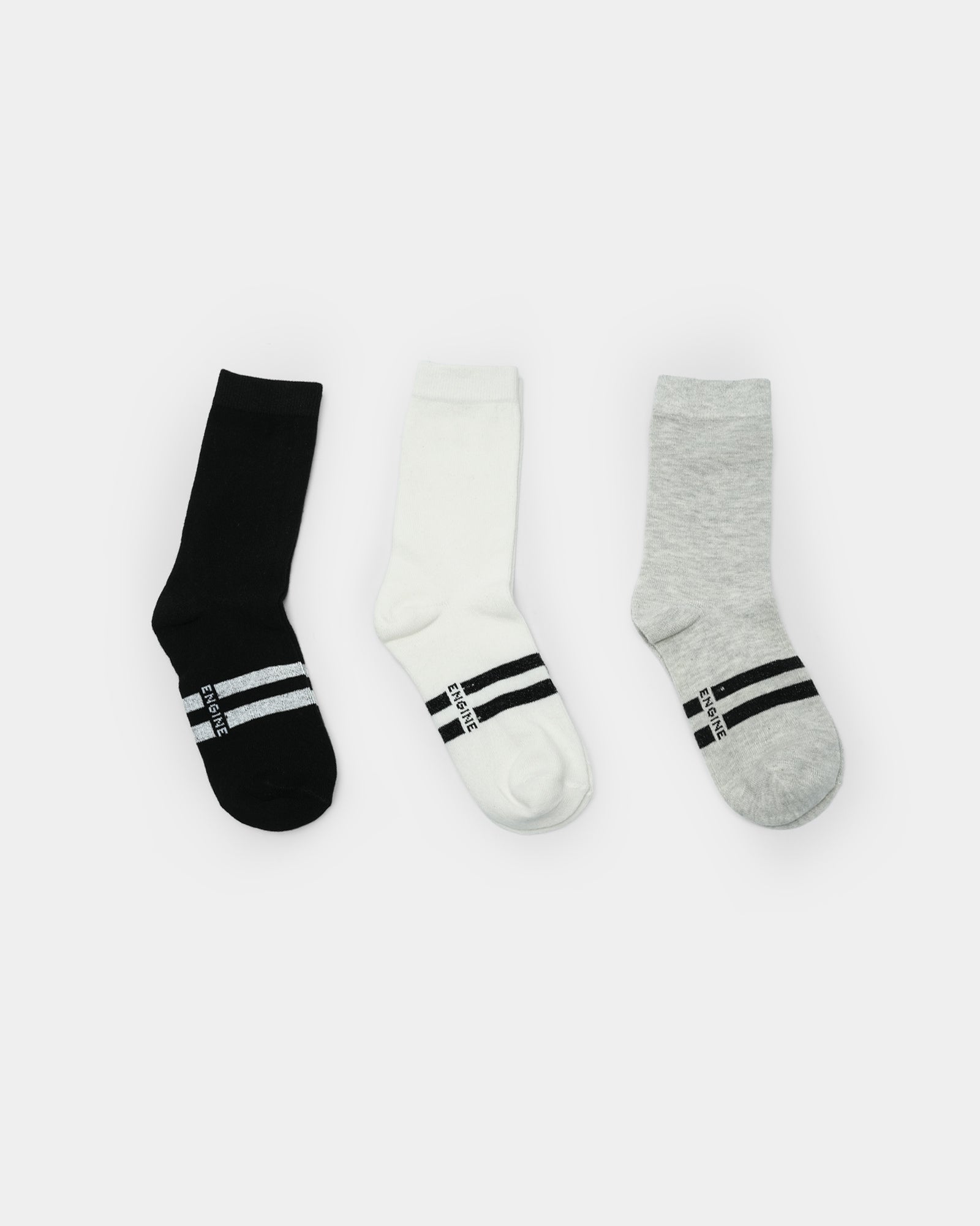 Men Crew Cut Socks - Engine - Buy Now