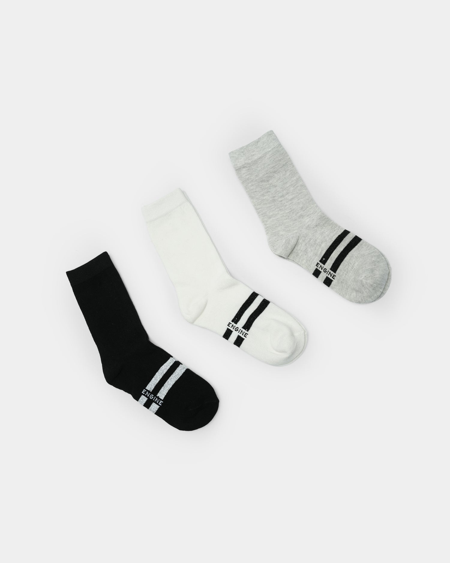 Men Crew Cut Socks - Engine - Buy Now