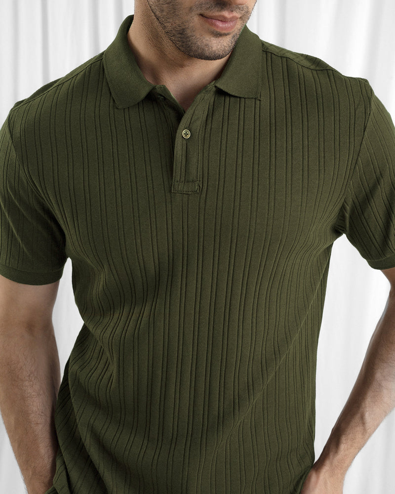 Men Polo Tee - Engine - Buy Now