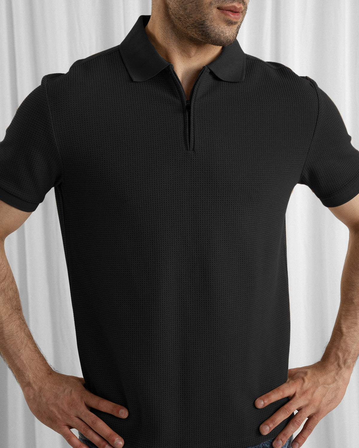 Men Zipper Polo - Engine - Buy Now