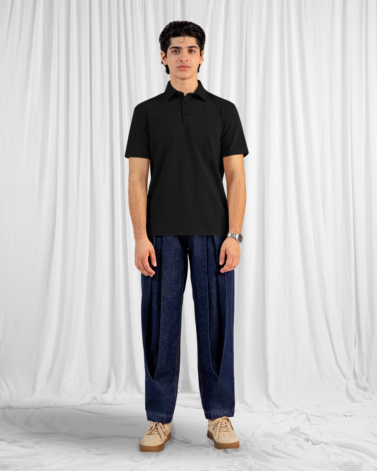 Men Polo Tee - Engine - Buy Now
