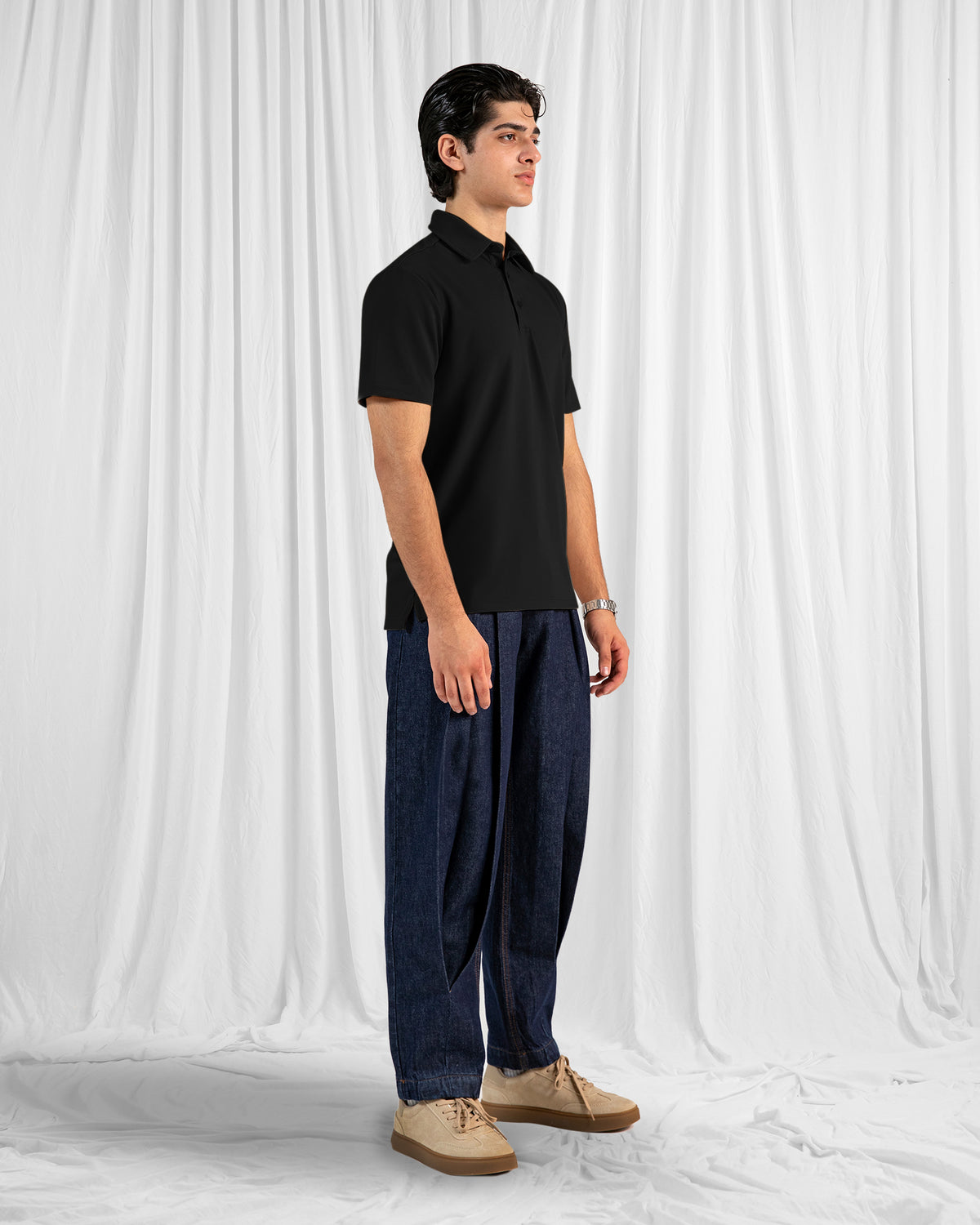 Men Polo Tee - Engine - Buy Now