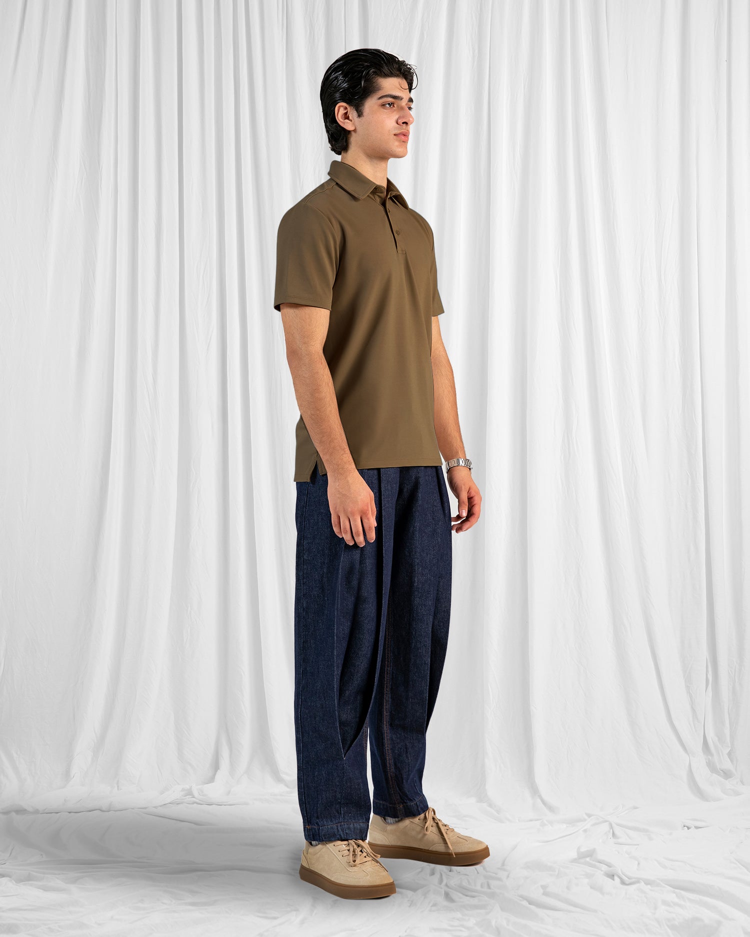 Men Polo Tee - Engine - Buy Now