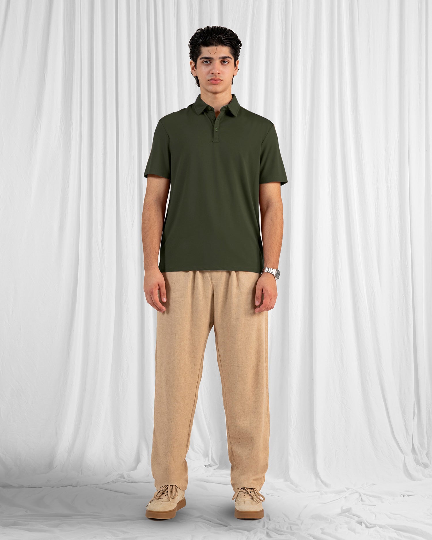 Men Polo Tee - Engine - Buy Now