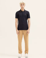 Men Solid Polo Tee - Engine - Buy Now