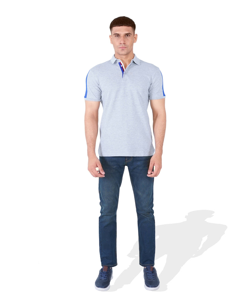 Men Panel Polo Tee - Engine - Buy Now