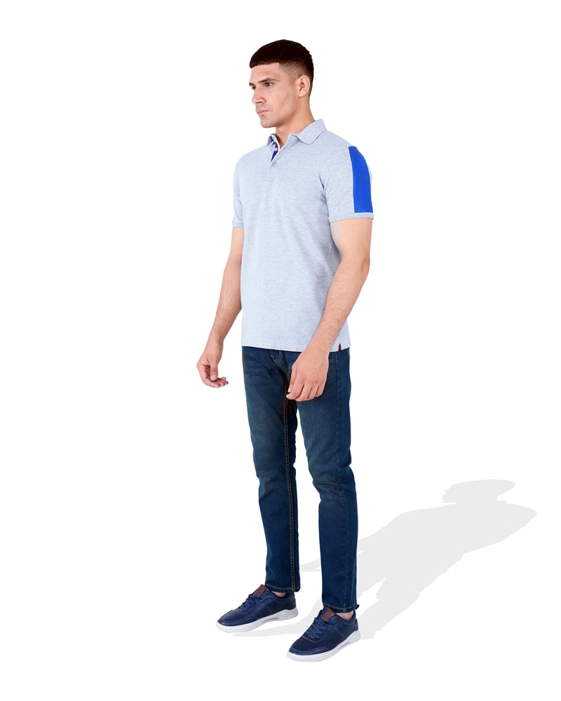 Men Panel Polo Tee - Engine - Buy Now
