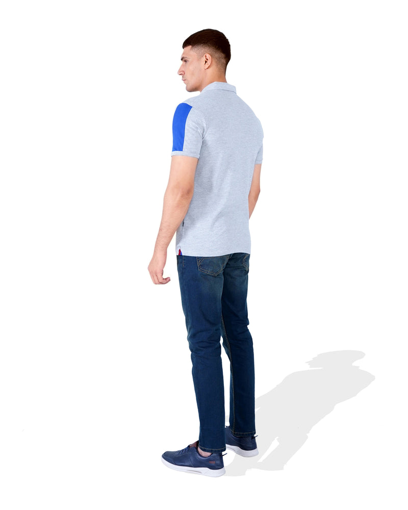 Men Panel Polo Tee - Engine - Buy Now