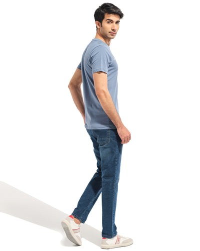 Men Slogan Printed Tee