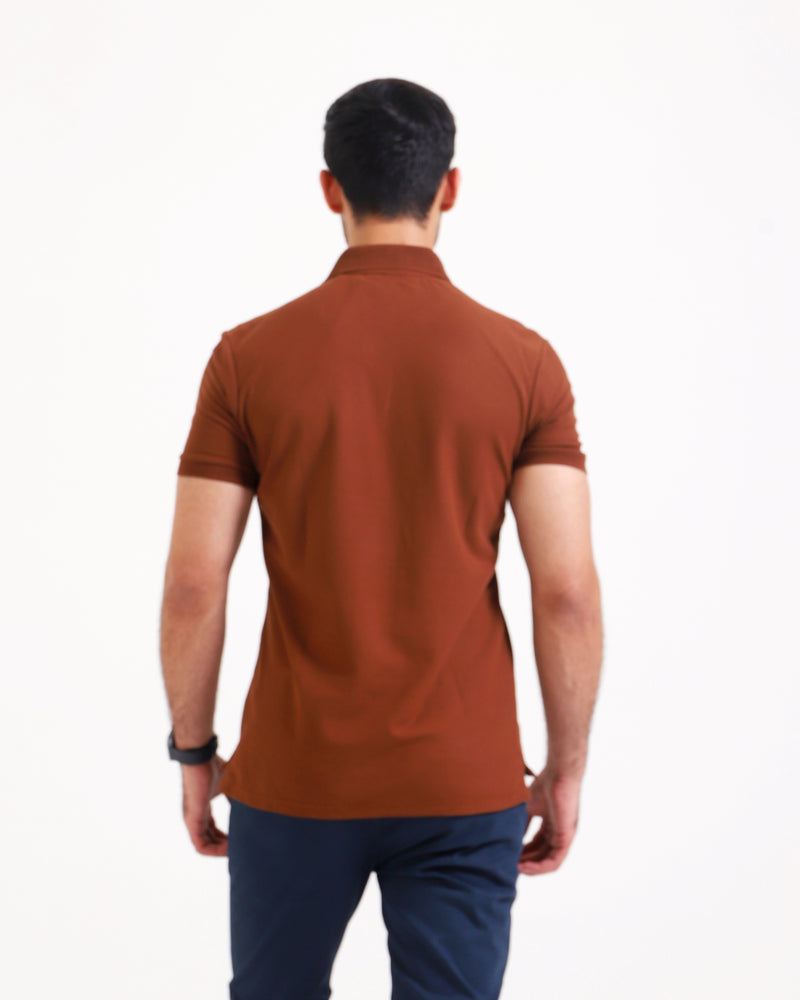 Men S/S Solid Polo Tee - Engine - Buy Now