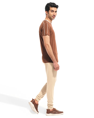 Men Slogan T Shirt