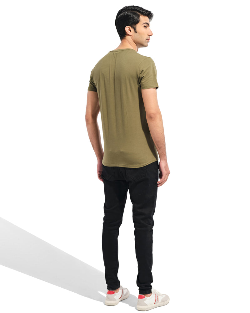 Men Embroidery T Shirt - Engine - Buy Now