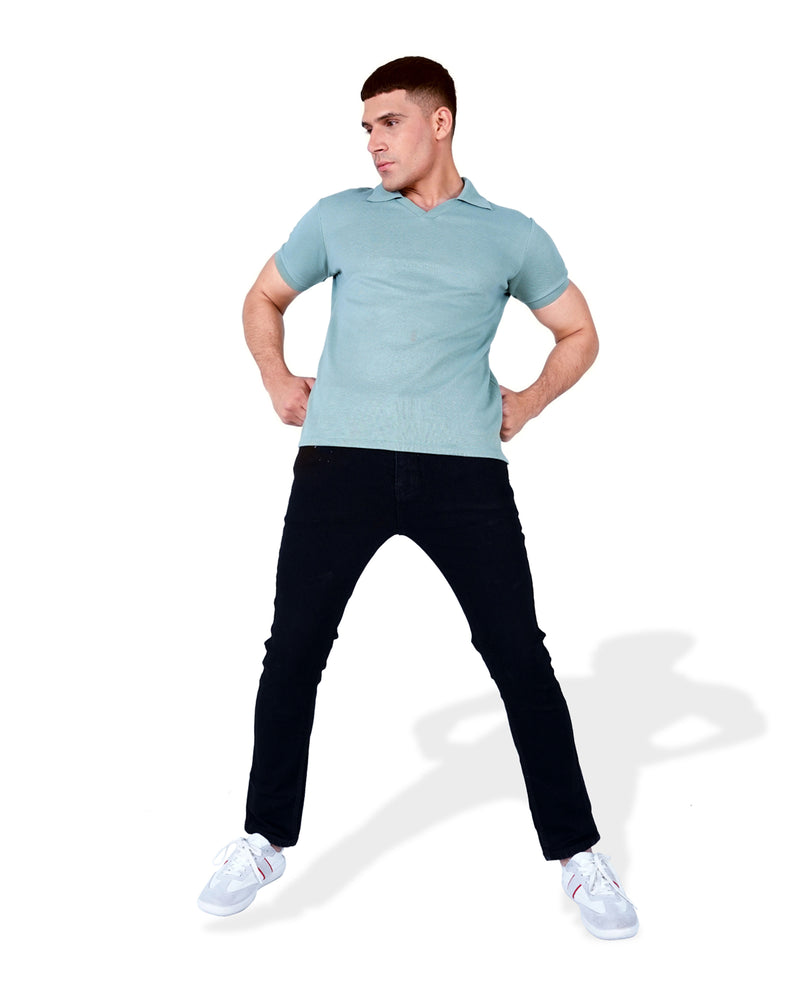 Men Camp Collar Polo Tee - Engine - Buy Now