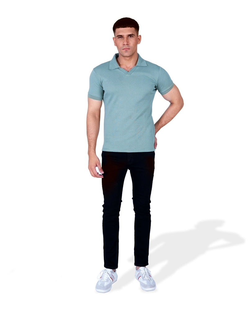 Men Camp Collar Polo Tee - Engine - Buy Now
