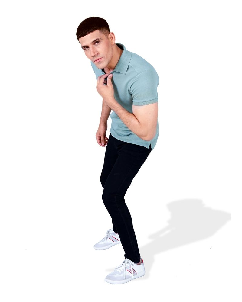 Men Camp Collar Polo Tee - Engine - Buy Now