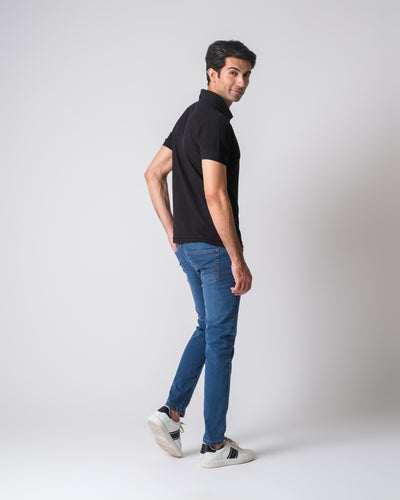 Men Camp Collar Polo Tee