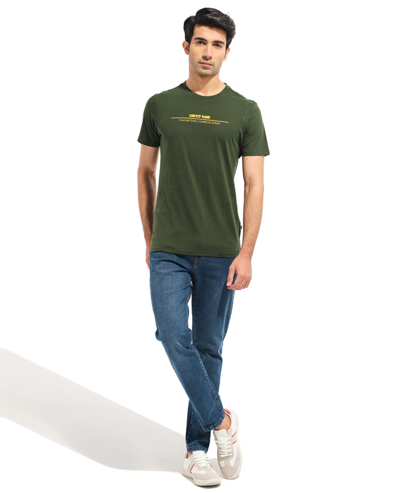Men Slogan T Shirt - Engine - Buy Now