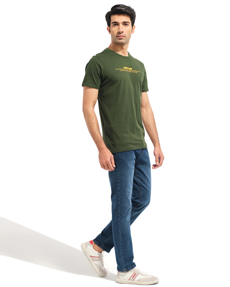 Men Slogan T Shirt - Engine - Buy Now