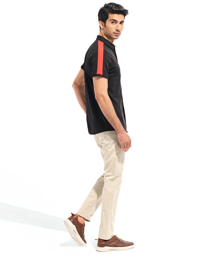 Men Panel Button Down