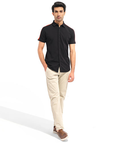 Men Panel Button Down