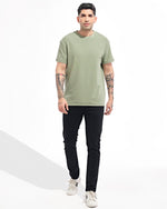 Men Solid T Shirt - Engine - Buy Now